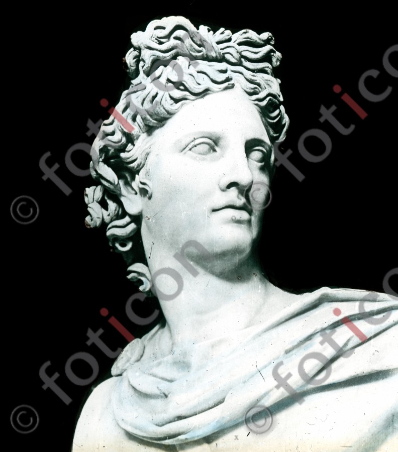 Apoll vom Belvedere | Apollo from the Belvedere - Foto foticon-simon-033-011.jpg | foticon.de - Bilddatenbank für Motive aus Geschichte und Kultur